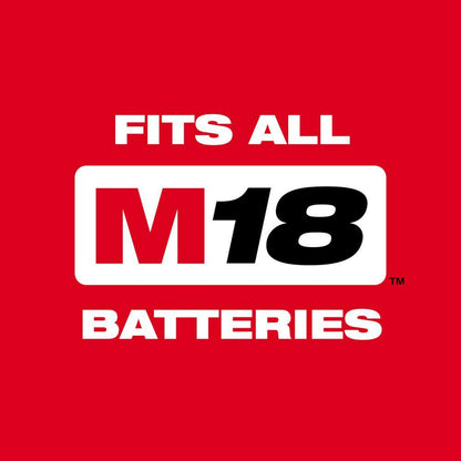 M18 FUEL 18-Volt Lithium-Ion Brushless Cordless 1/4 In. Hex Impact Driver and 4-1/2 In./5 In. Grinder with Paddle Switch