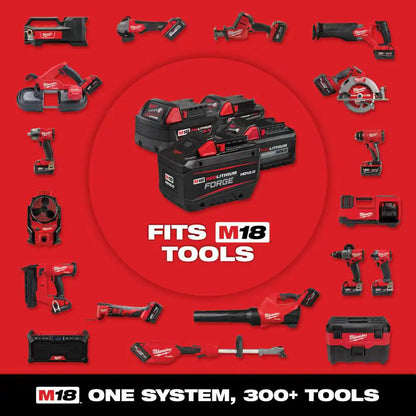 M18 FUEL 18-Volt Lithium-Ion Brushless Cordless 1/4 In. Hex Impact Driver and 4-1/2 In./5 In. Grinder with Paddle Switch